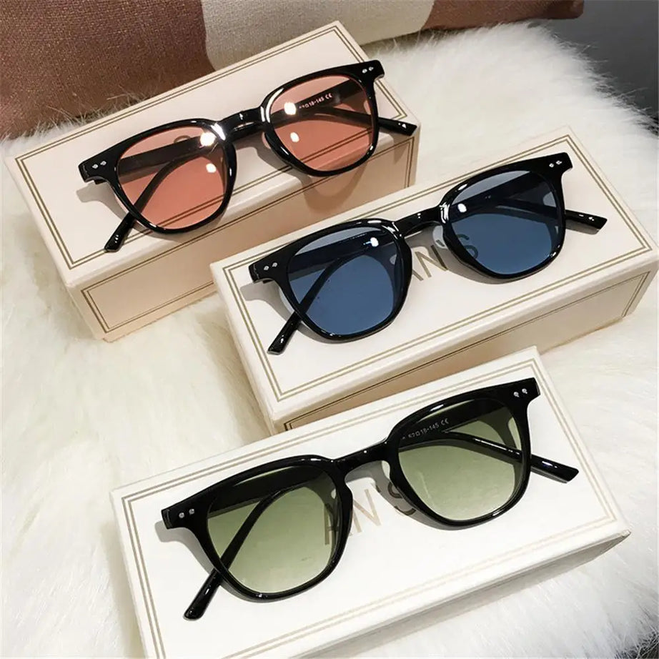 Vintage Square Sunglasses Women's Fashion Sunglasses - Premium  from vistoi shop - Just $14.99! Shop now at vistoi shop