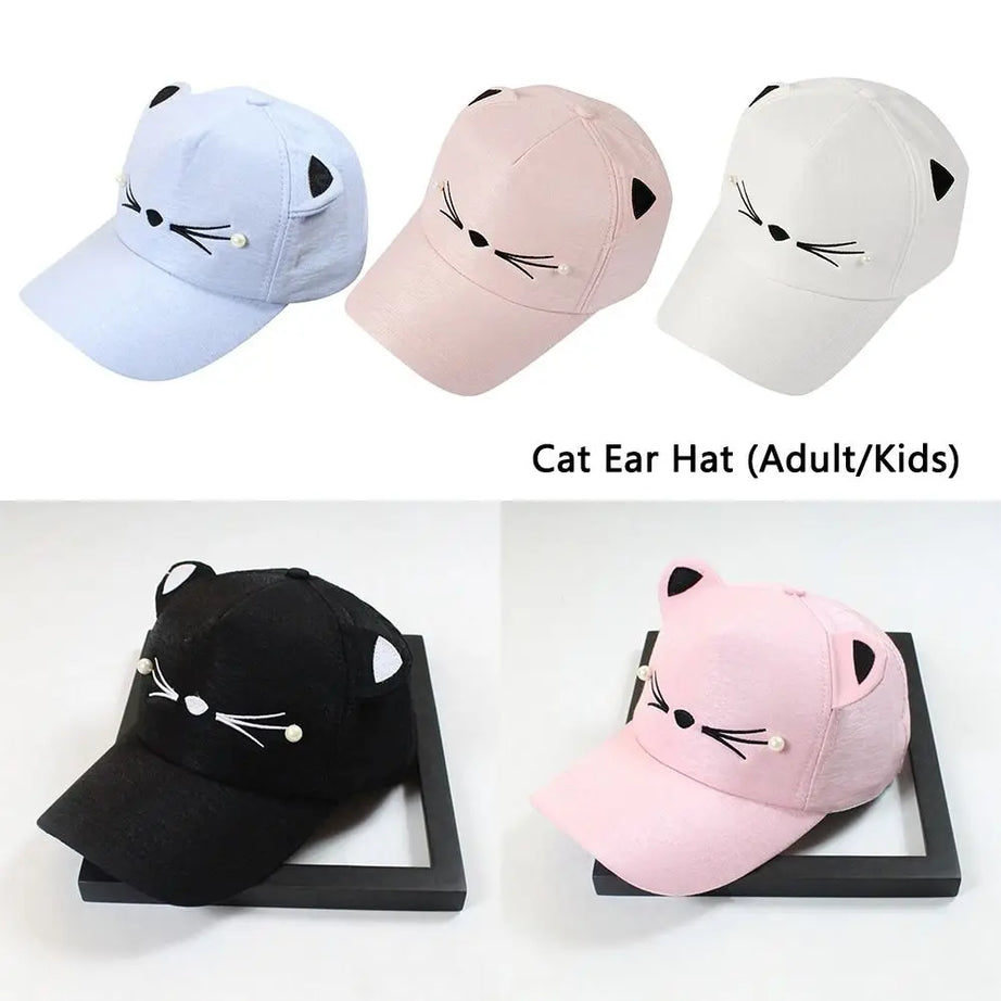 Hot Sale Cat Ear Hat Cap Baseball Cap Cartoon - Premium  from vistoi shop - Just $19.99! Shop now at vistoi shop