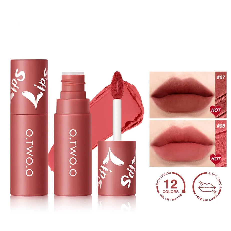 Liquid Lipstick Lip Gloss Waterproof Long Lasting High Pigment - Premium  from vistoi shop - Just $29.99! Shop now at vistoi shop