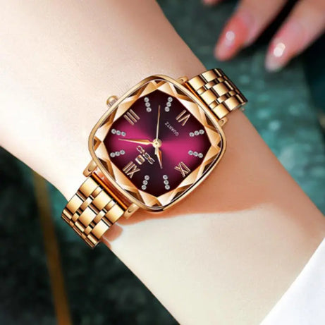 Pretty Luxury Waterproof Watches Quartz Watch Square - Premium  from vistoi shop - Just $29.90! Shop now at vistoi shop