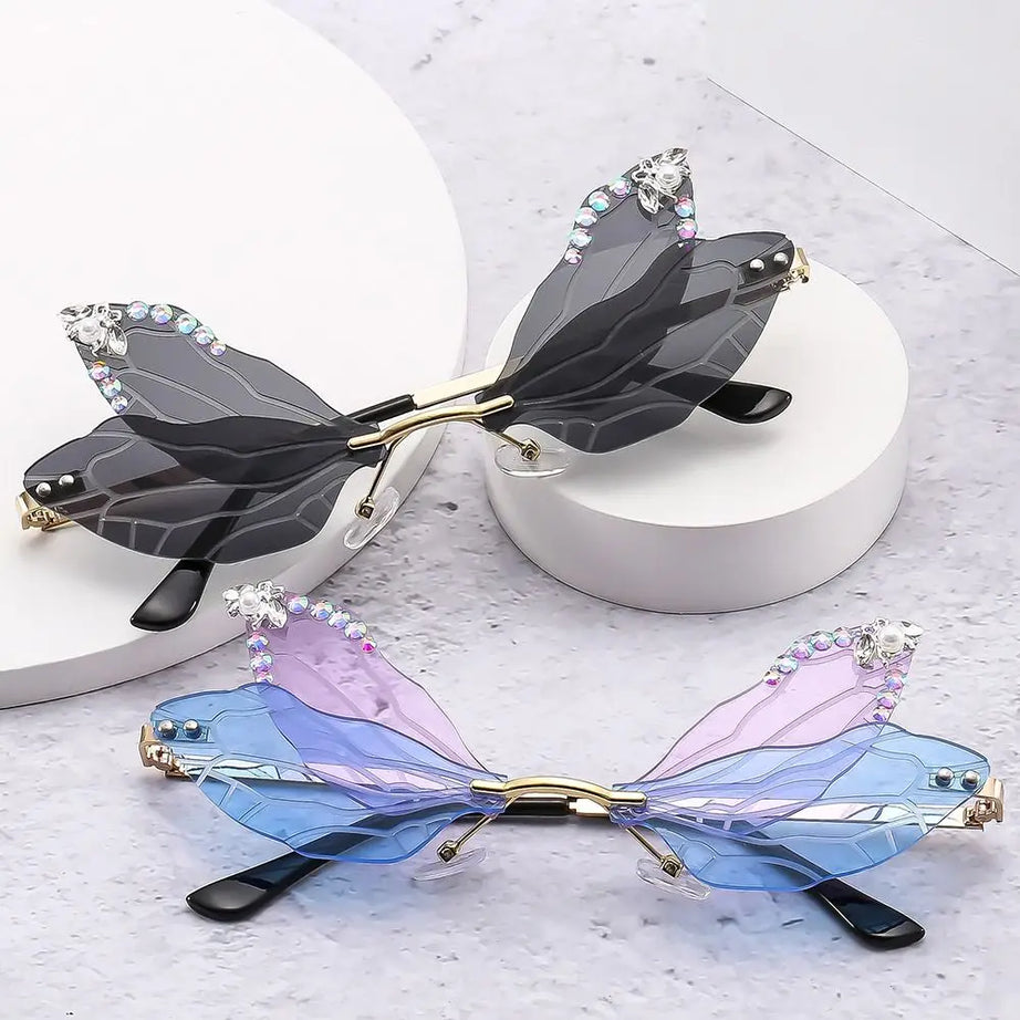 New Design Dragonfly Wing Sunglasses Women Fashion - Premium  from vistoi shop - Just $14.99! Shop now at vistoi shop