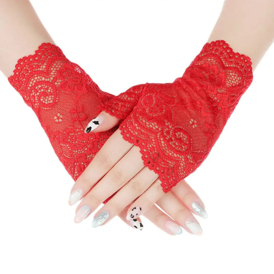 Lace Gloves Women Spring And Summer Dance Short - Premium  from vistoi shop - Just $14.99! Shop now at vistoi shop